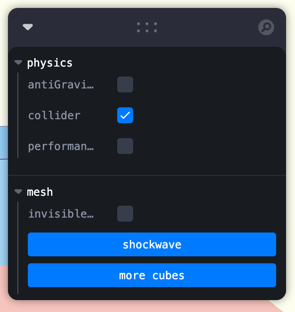 Noise on a wireframe